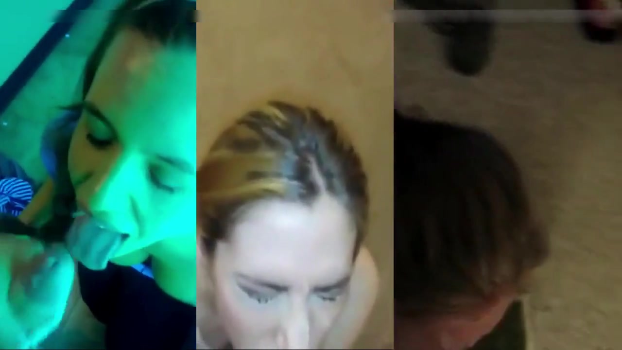 Amateur Blowjob Facial Compilation - Triple amateur cumshot compilation and ejaculations in mouth